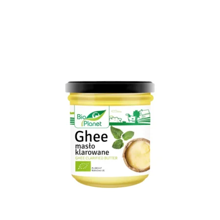 Masło klarowane ghee bio 263 ml - ekologiczny tłuszcz do smażenia.