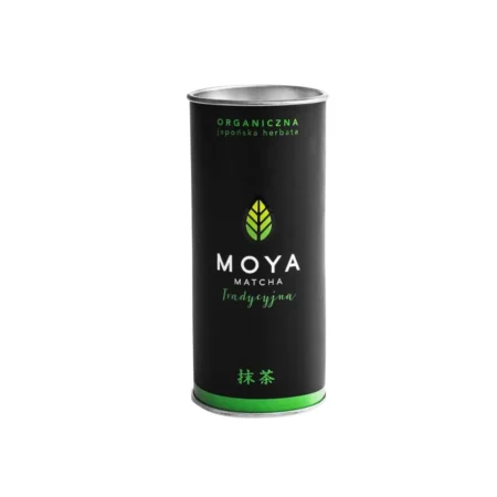 Matcha tradycyjna Moya - organiczna japońska herbata w proszku.