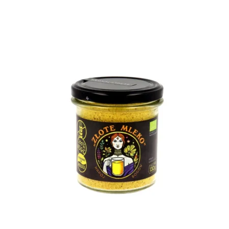 Złote mleko BIO - ajurwedyjska mieszanka przypraw z kurkumą do napoju.